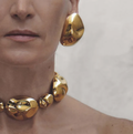 Vintage Irregular Geometric Statement Earrings